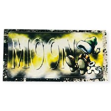 Sony PlayStation 1 Ps1 Moon RPG Adventure Vintage Memory Card Sticker picture