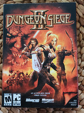 Dungeon Siege II Small Box NEW Retail Factory Sealed US RPG Game w/ Slipcover picture