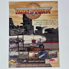 Iron Storm Sega Saturn Prayers for Peace Print Ad/Poster Promo Art picture