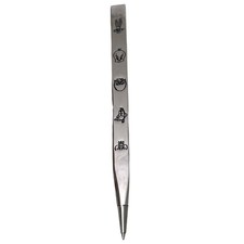 WARNER BROS Looney Tunes Silver Tone Metal Pen Vintage 1990s Tweety Bird picture