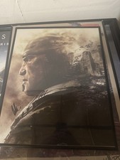 Gears of War Signed Lithograph Framed Marcus Fenix Dev Team Autographed picture