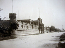 Antique Guatemala City Photo Artillery Barracks Paseo La Reforma 1890-1900's  picture