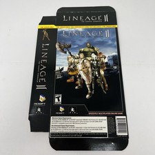 Lineage 2 The Chaotic Chronicles PC Game - Store Display Box Only - Very Rare  picture