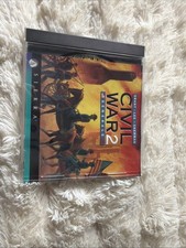 Civil War Generals 2: Grant Lee Sherman PC CD ROM Game Jewel Case Sierra Bx2 picture