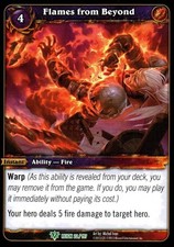 World of Warcraft TCG Flames from Beyond 2013 Reign of Fire CZE 22/197 picture