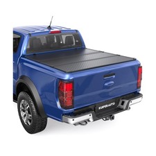 Fiberglass Hard Tri Truck Bed Tonneau Cover Compatible for 1982-2011 Ford Ran... picture