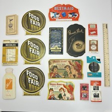 Vintage Sewing Needle Books Advertising Lot Food Fair Happy Home Bestmaid Woolco picture