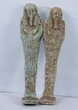 2 Ancient Egyptian Pharaonic Civilization For Ushabties Shabties Royal Statues picture