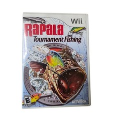 Rapala Tournament Fishing Nintendo Wii Activision CIB Complete With Manual W1 picture