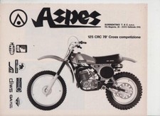 advertising Advertising MOTO ASPES HOPI 125 CRC CROSS 1978-MOTOITALIANE MOTOCROSS picture