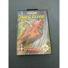 Hard Drivin Sega Genesis Tengen 1989 CIB Racing Simulation 16-Bit Game picture