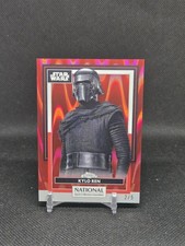 Star Wars National Sports Collectors Convention Topps Chrome SW-28 Kylo Ren /5 picture