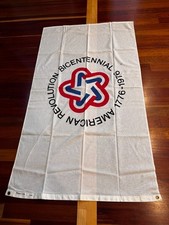 Vintage 1776-1976 American Revolution Bicentennial Flag, 3' x 5', Cotton picture
