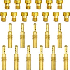 24Pcs Carburetor Main Pilot Jet Kit for Nibbi PWK Keihin Honda CVK Yamaha OKO GY picture