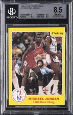 1986 STAR COURT KINGS #18 MICHAEL JORDAN BGS 8.5 picture