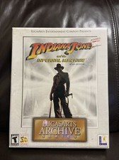 LucasArts Indiana Jones and the Infernal Machine PC CD Big Box PC 2001 Sealed picture