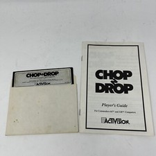 Chop N' Drop - System 3 ACTIVISION - Commodore 64 Disk And Guide C64 128 picture