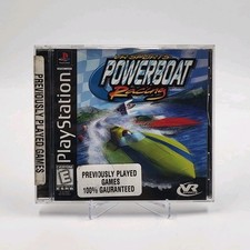Vr Sports Powerboat Racing - PS1 Playstation Game Tested picture