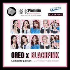 OREO x BLACKPINK (1 Set = 10 pcs) Official Original PHOTOCARD Complete Edition picture