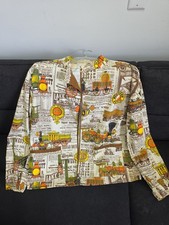 Vintage Train Enthusiast Handmade Jacket Railroad Railway Travel picture