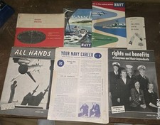 1950's-60's US Navy Vocational Information Briefs Set of 72 + EXTRAS SEE ALL PIC picture