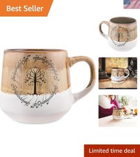 Lord of the Rings Gondor Elven Text High Gloss Reactive Glaze 18oz. Tapered P... picture