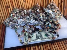 Wholesale Lot of 50 Unique Tumbled Stone Bracelets – Perfect for Gifting picture