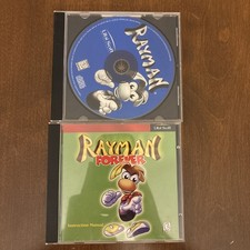 Rayman And Rayman Forever PC Video Game 1999 Ubisoft Windows 95/98 picture