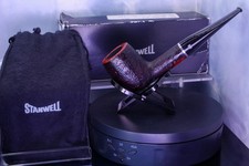 UNSMOKED STANWELL DANISH DESIGN RELIEF 88 Straight Brandy PIPE SILVER FILTER picture