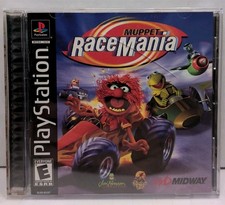 Muppet RaceMania (Sony PlayStation 1, 2000) PS1 CIB picture