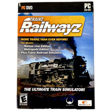Trainz: Railwayz (PC, 2007) PC Video Game Train Simulator, Harlem Line,Free Ship picture