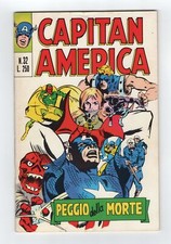 1969 MARVEL CAPTAIN AMERICA #116 & X-MEN #30 RED SKULL & AVENGERS RARE KEY ITALY picture