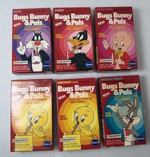 NOS 1986 Bugs Bunny & Pals Sugar Free Drink Mix Warner Bros Borden Prize Inside picture