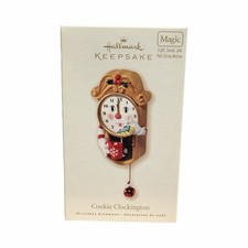 2007 Hallmark Cookie Clockington Christmas Ornament picture