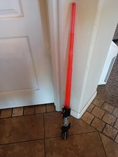 Hasbro Star Wars Darth Vader Lightsaber 2006 Spring Load Toy Red Sword Jedi picture