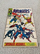 Avengers  58  VF  8.0  High Grade  Origin Of Vision  Iron Man  Captain America picture