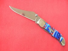CASE XX 101265AC KICK START MID. FOLDING HUNTER PATRIOTIC HANDLES KNIFE picture