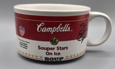 Vintage 1998 Campbell’s Souper Stars On Ice Mug Bowl Kwan Lipinski Bobek Westwoo picture