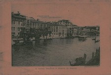 Venezia Il Canal Grande e Ponte di Rialto Venice Postcard picture