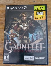 PS2 Gauntlet: Seven Sorrows CIB (Sony PlayStation 2, 2005) Complete w/ Manual picture