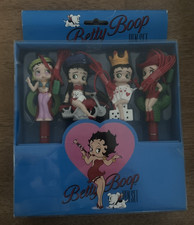 Betty Boop Unique Pen Set- 4Pens, Extremely Rare NIB Vintage 1995, With Box picture