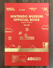 Nintendo Museum Official Book Vol.1 English Edition 40th Super Mario Bros. Japan picture