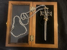 RARE  NN5144 Da Vinci Code Bank Key Cross In Original Collectors Box W Chain picture