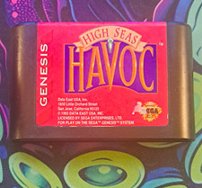 Data East High Seas Havoc 1993 USA Sega Genesis Cartridge Authentic Tested  picture