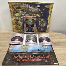Might and Magic Platinum Edition PC Big Box 3DO 2002 Box Maps 4 Discs INCOMPLETE picture