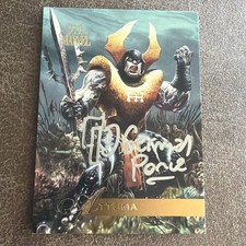 2019 Flair Marvel Base /30 by German Ponce Attuma #4 Auto 4et picture