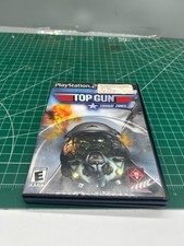 Top Gun: Combat Zones (PlayStation 2, 2001) Complete CIB Tested - Fast picture