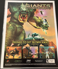 Giants: Citizen Kabuto - Vintage Gaming Print Ad / Poster / Wall Art - CLEAN picture
