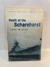 Death of the Scharnhorst by John Winton paperback WW2 German Battle Cruiser picture