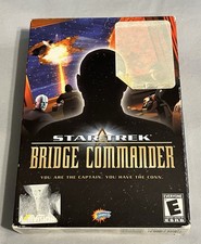 Star Trek Bridge Commander PC Game Big Box CIB Collection Manual CD picture